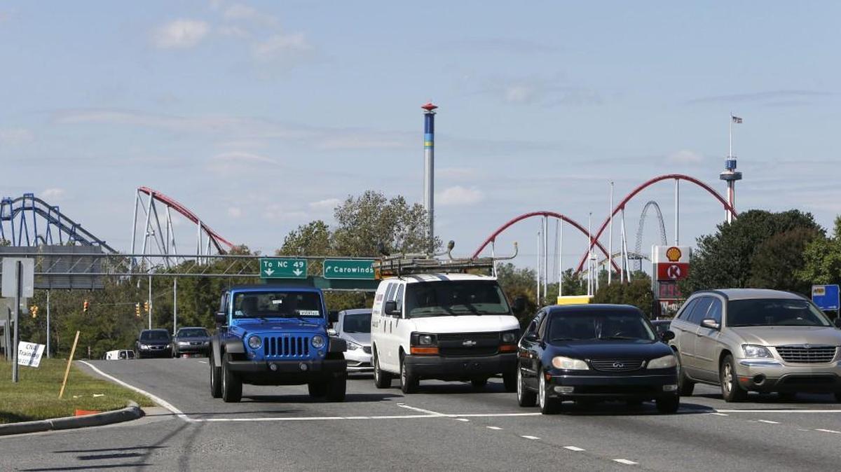 Money could become available for new work at I-77 and Carowinds Boulevard