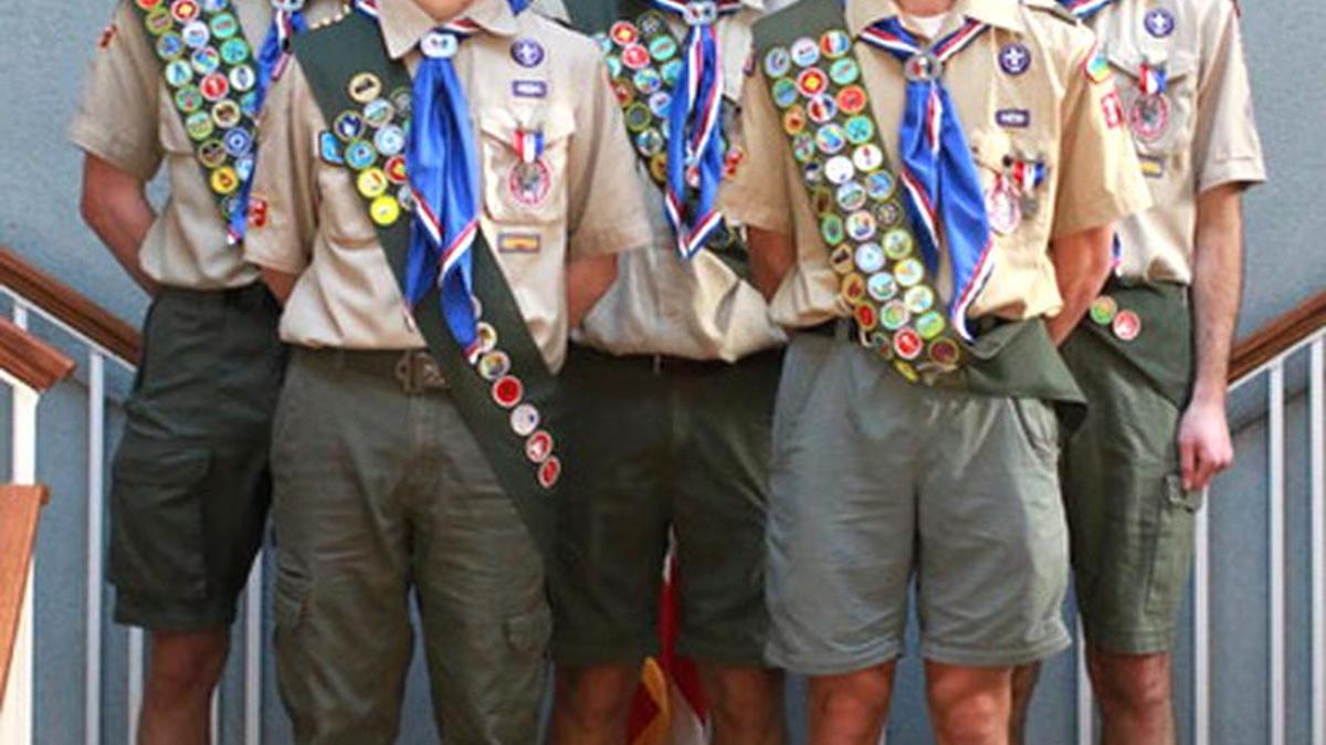Troop 333 honored five new Eagle Scouts recently.