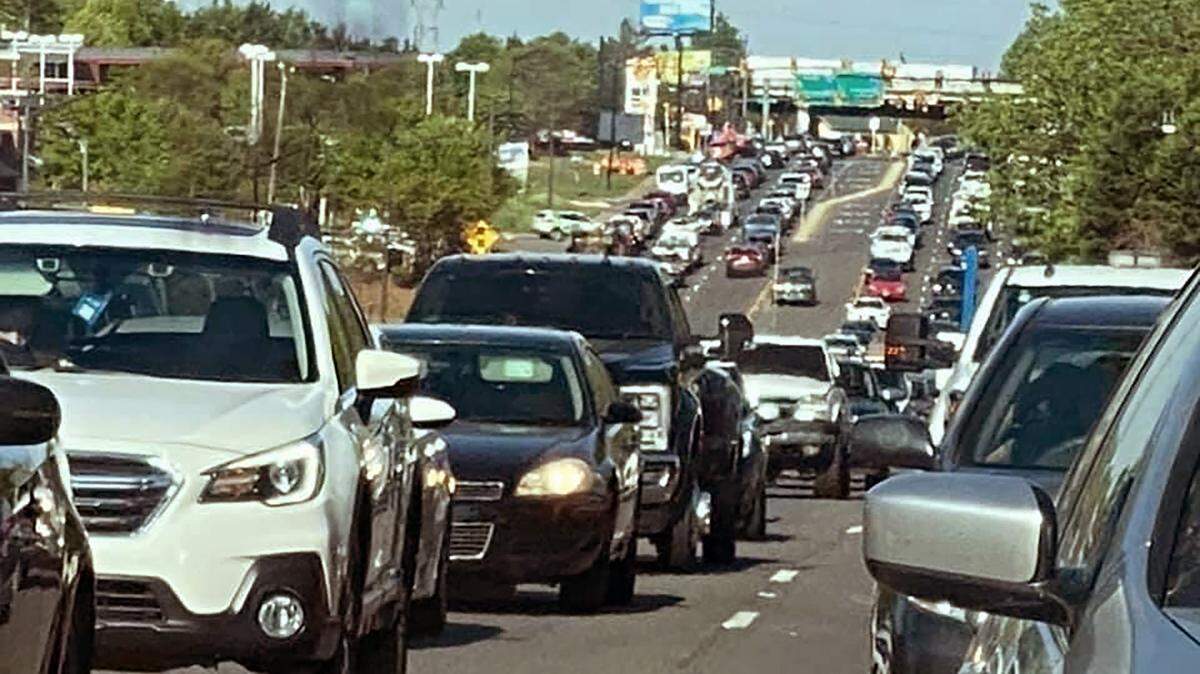 The stretch of Interstate 77 across South Carolina is York County’s busiest commuter road.