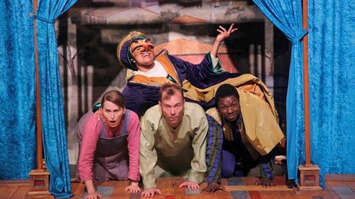 Children’s Theatre of Charlotte presents a slapstick spin on “The Princess and the Pea,” Thursday at Clover High School Auditorium.