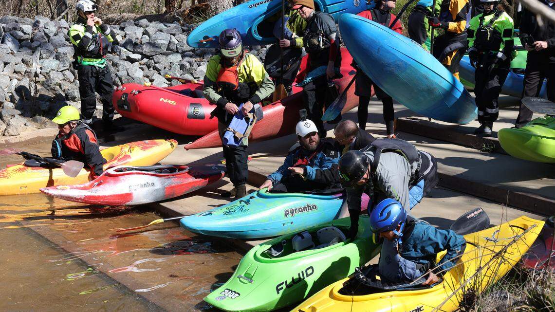 After 117 years, Great Falls gets its water back. New whitewater rapids to boost SC town