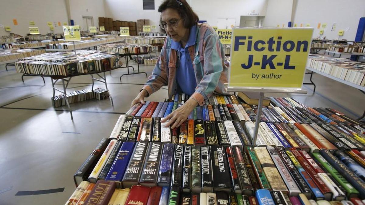 The Friends of the York County Library book sale will be Thursday-Saturday at Aldersgate United Methodist Church, 2115 Celanese Road, Rock Hill. Thousands of books for all ages will be sold at $2 per inch.