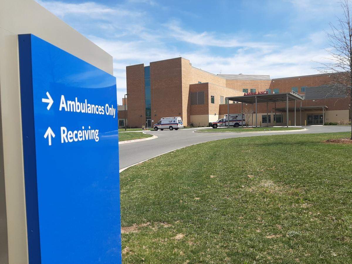 Ambulances use a loading area at the Piedmont Medical Center hospital in Fort Mill. Piedmont runs most of the ambulance service in York County, but Atrium Health took over Fort Mill EMS to provide some coverage.