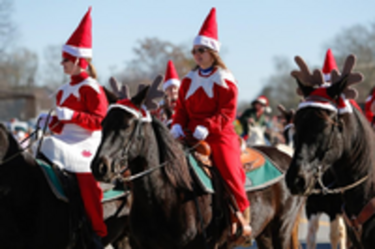 The iconic Lowery’s Christmas parade draws thousands of people each year.