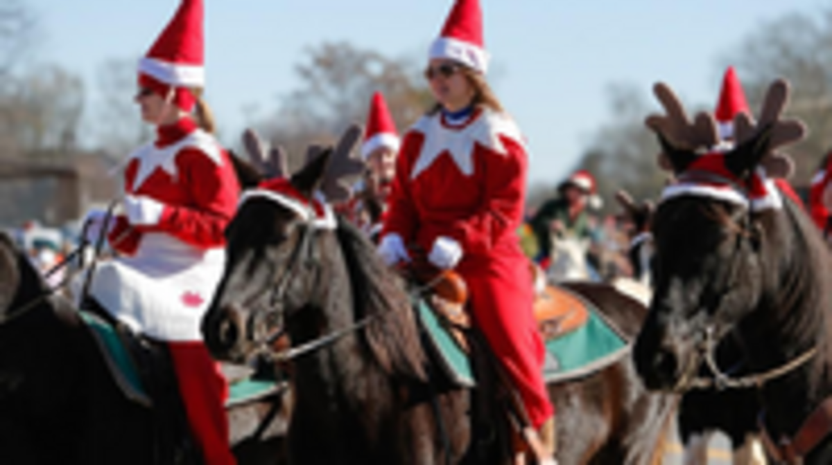 The iconic Lowery’s Christmas parade draws thousands of people each year.