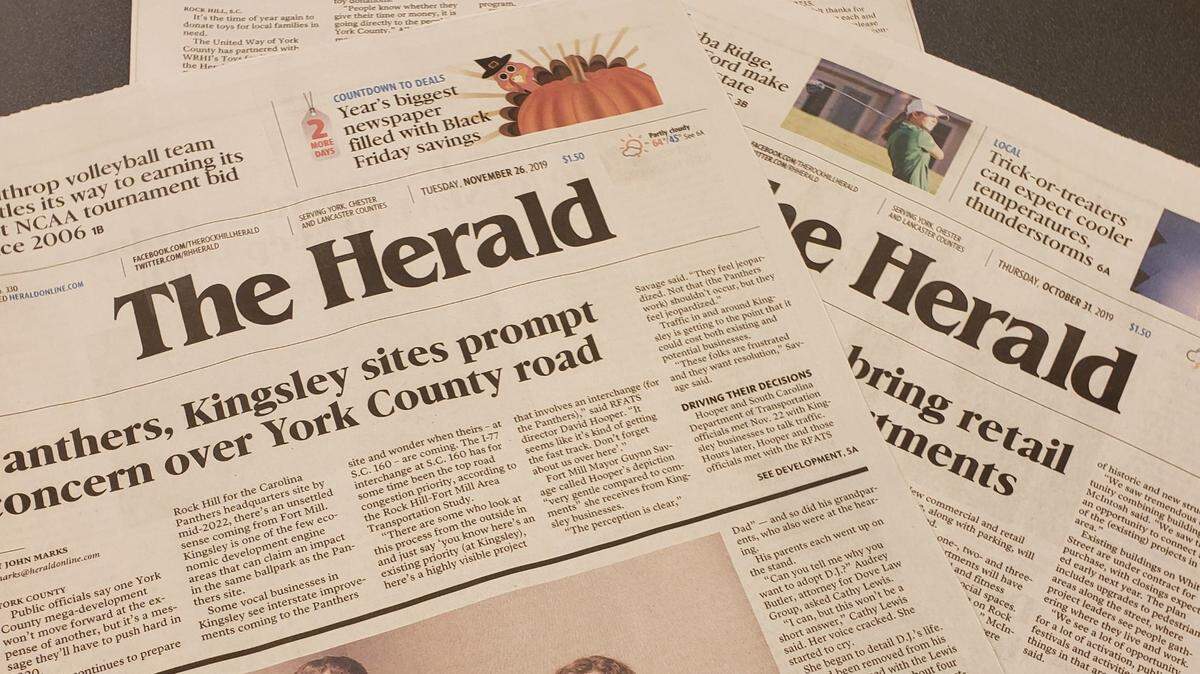 Readers are now asked to support The Hearald and its journalism by sending donations.