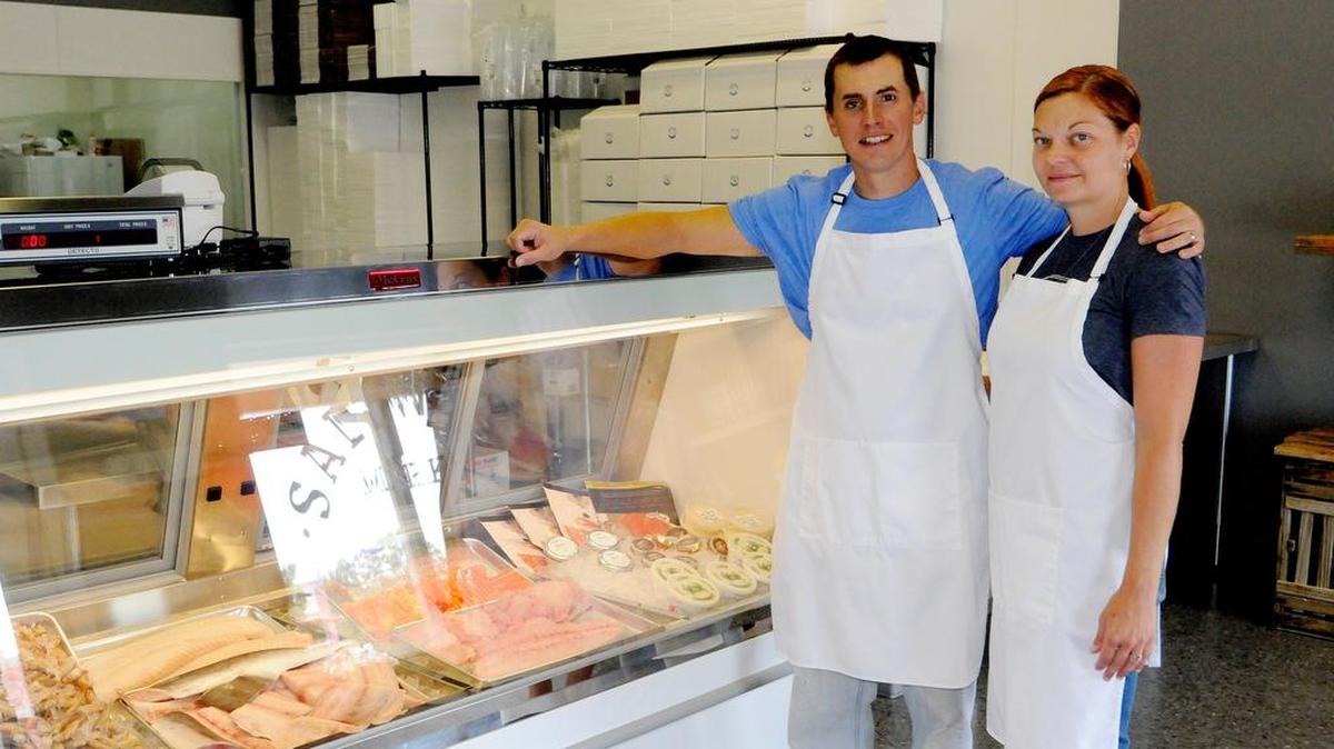 Clint and Elizabeth Boyd opened Saltwater Markets, a fresh seafood and meat retail and shipping business at 713 Bethel St. in Clover more than 10 years ago. Tuesday the sales will be focused on eggs.