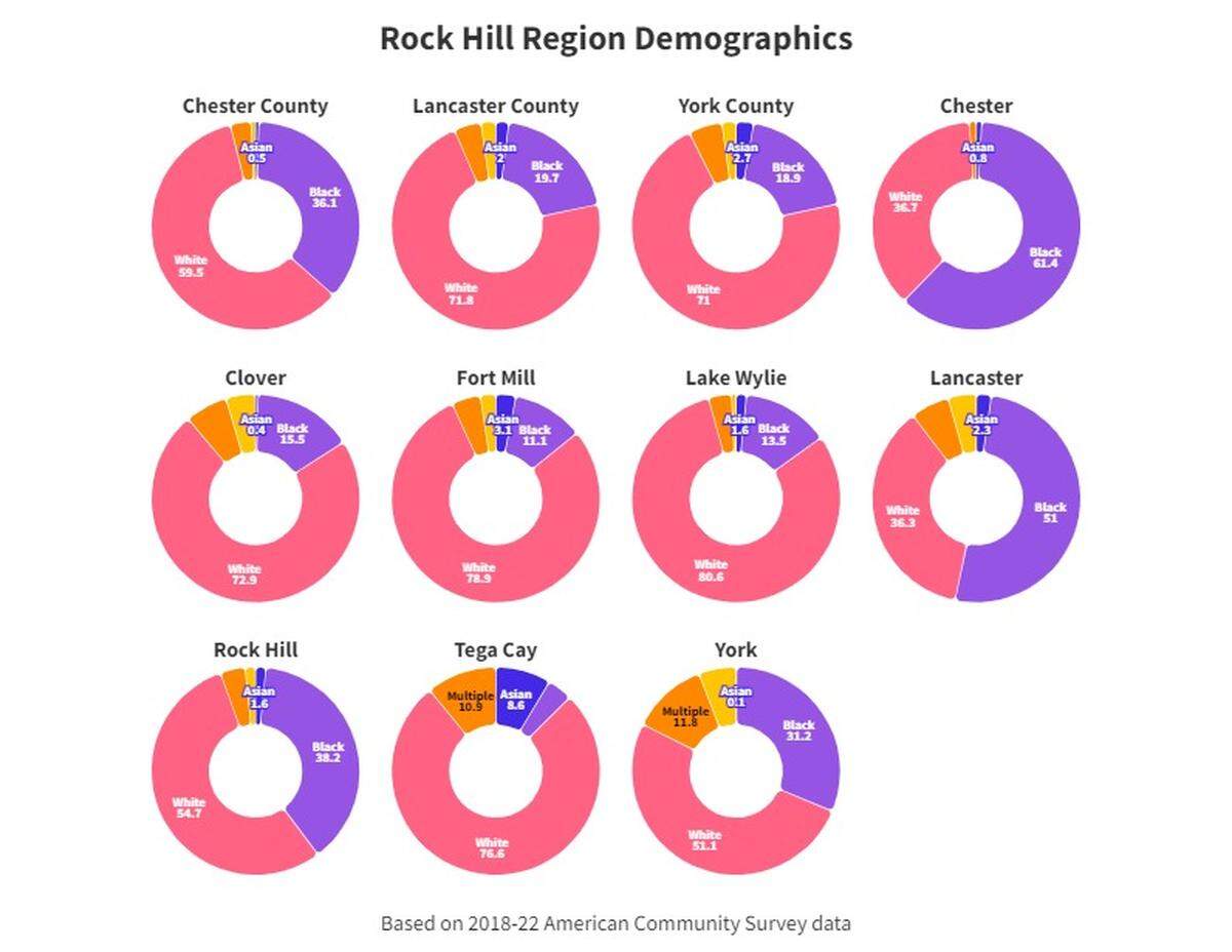 New American Community Survey data shows how the Rock Hill region changed in recent years.