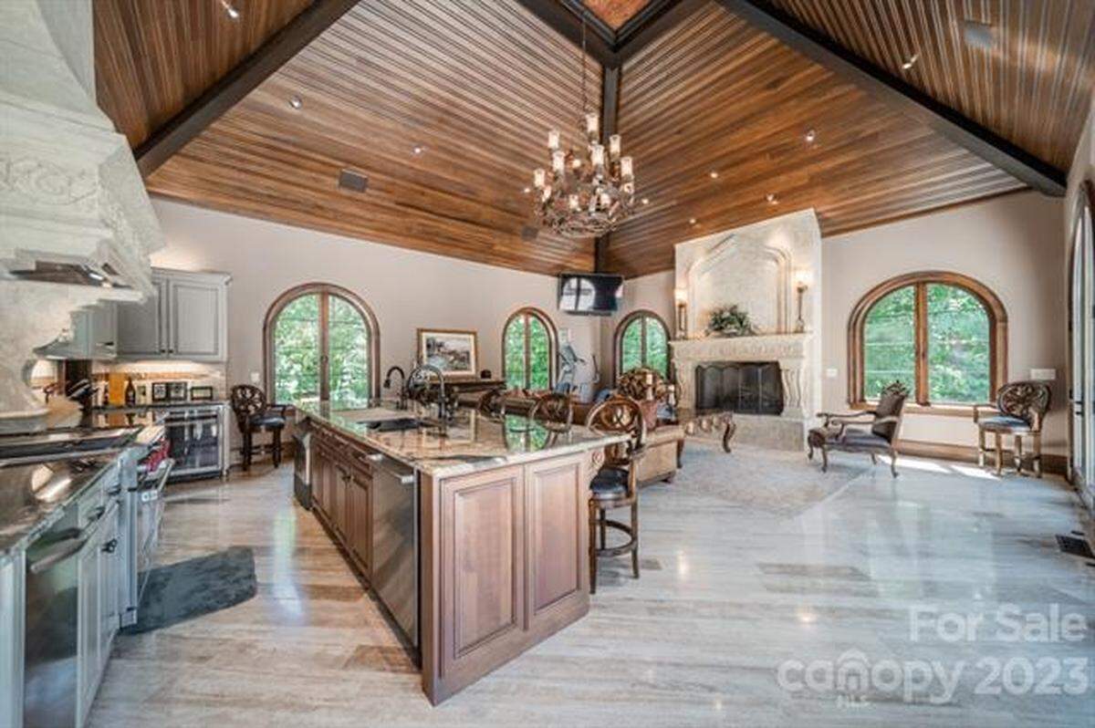 A recently sold home on Seminole Drive in Indian Land includes large open spaces and eight bedrooms, spread across three stories.