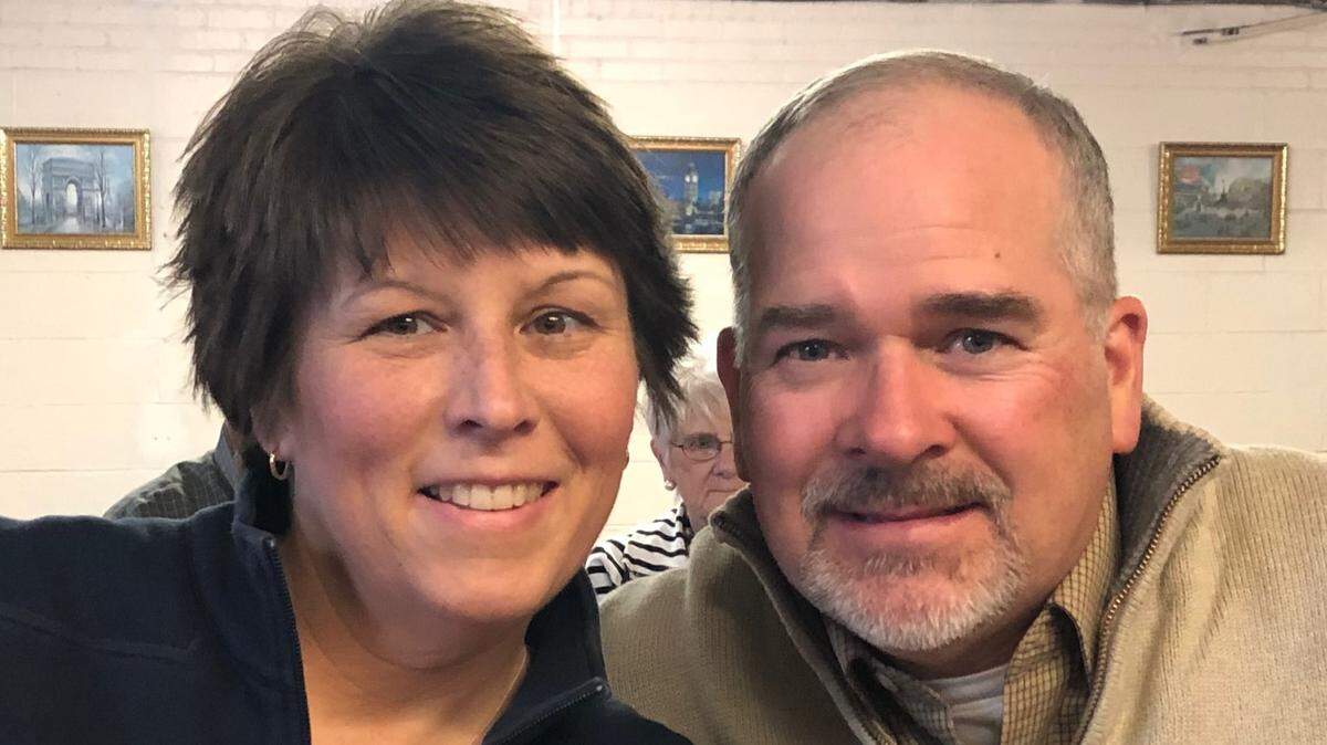 From left, Stacy and Tracy Strickland,