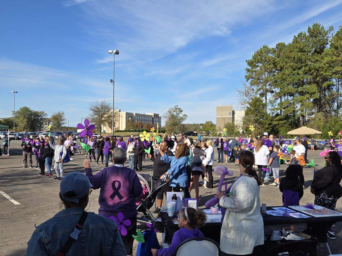 Hundreds of people attended the Walk to End Alzheimer’s in Rock Hill last fall. More than 300 people are expected at the Rock Hill Galleria again on Saturday, Sept. 27.