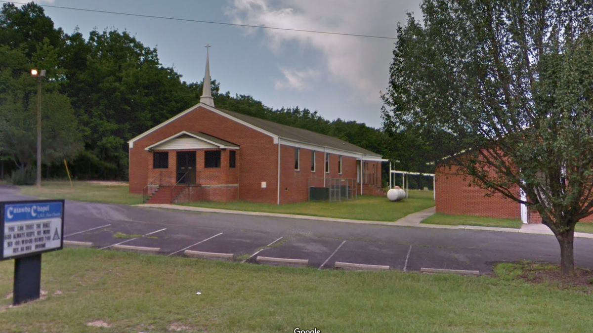 The fire inside Catawba Chapel AME Zion Church near Rock Hill, South Carolina caused about $40,000 in damage, officials said.