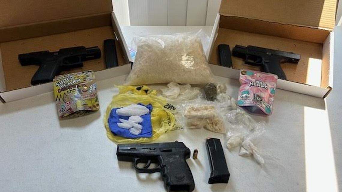 3 pounds of meth: SC man’s drug bust yields fentanyl, crack and guns, too