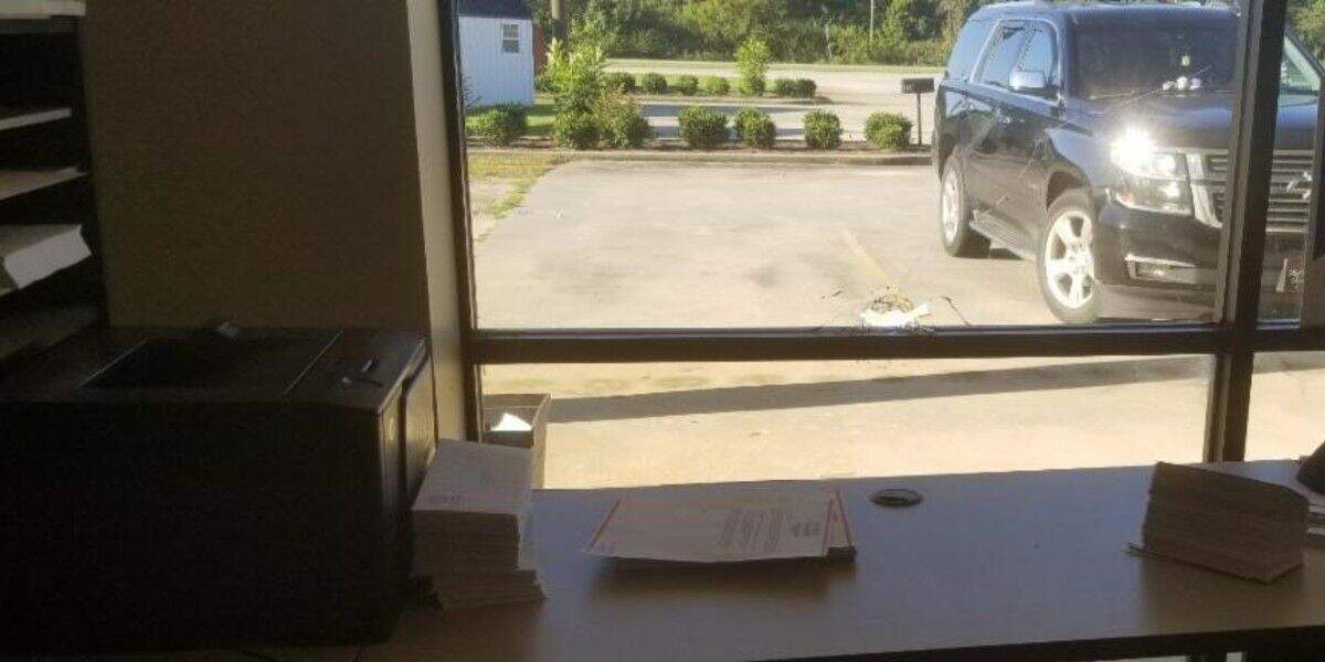 Republican Party officials in Lancaster County, South Carolina reported to sheriff’s deputies a bullet was shot through a window into the building.