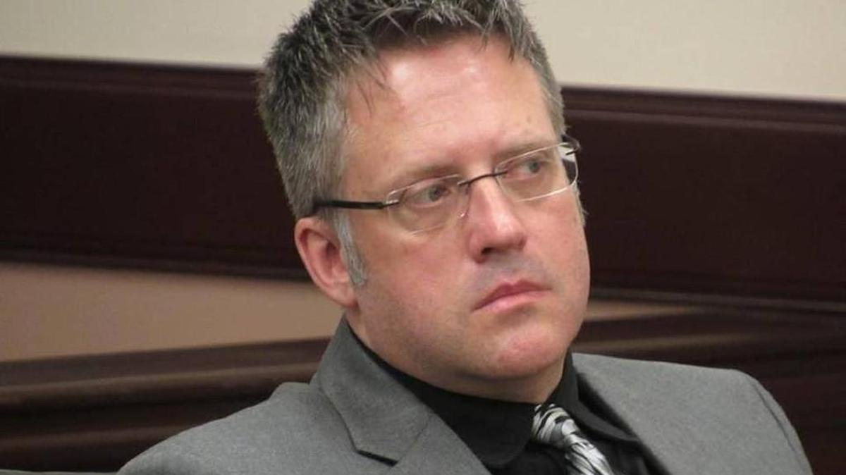 Robert Jeffrey Taylor Jr. appears in a York County courtroom for a hearing in April.