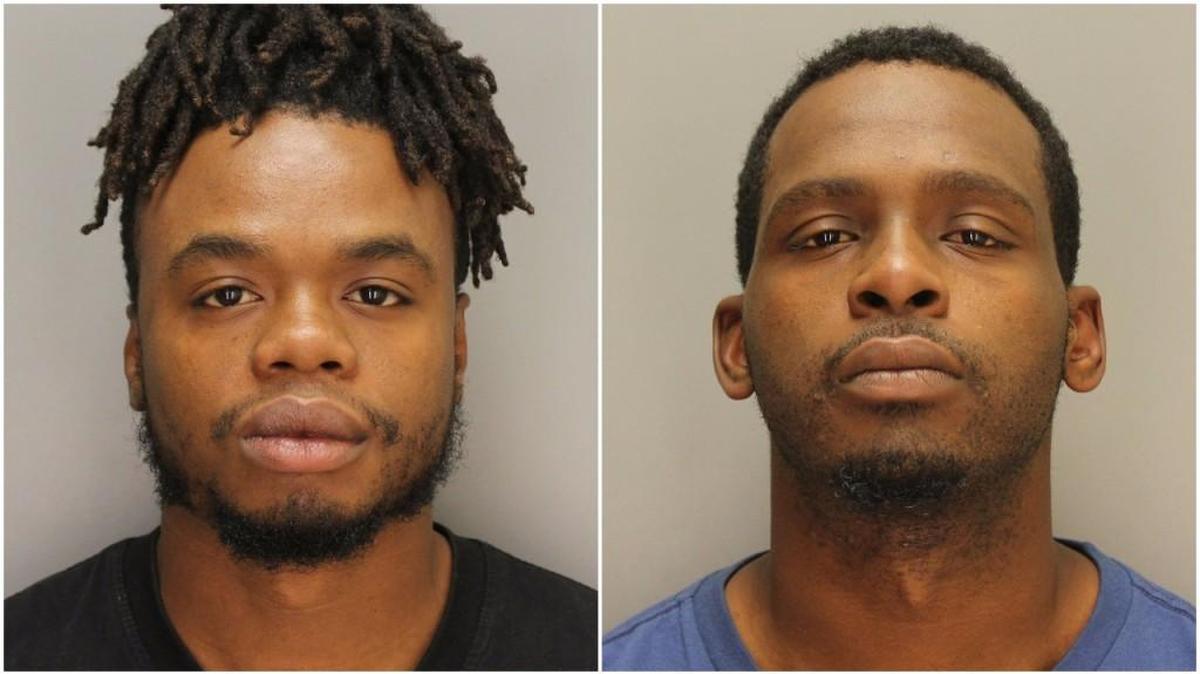 Tremaine Harris, left, Dyquan Austin