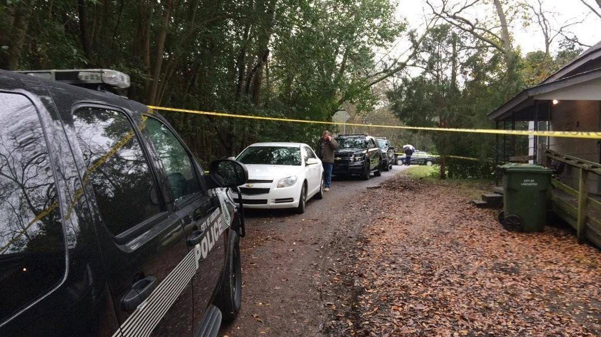 Investigators are on the scene of an officer-involved shooting on Magnolia Lane in Lancaster.