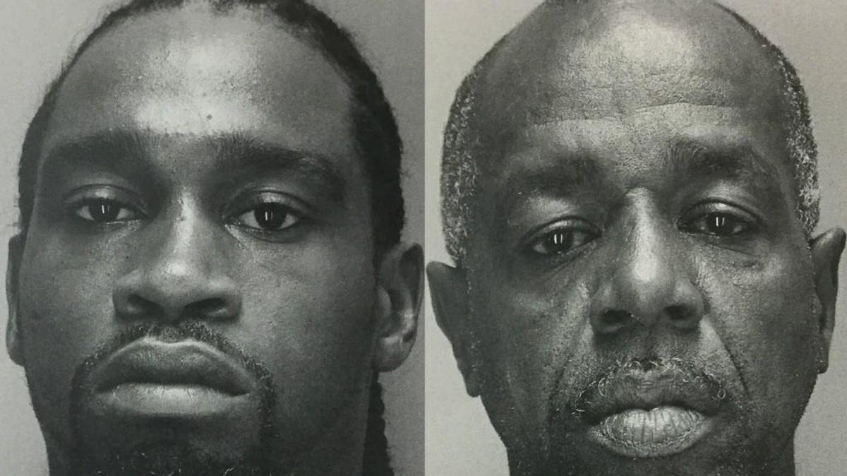 Gary Patterson, left, and William Jackson