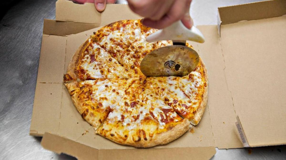 A pizza delivery man was robbed in Lancaster late Wednesday, police say.