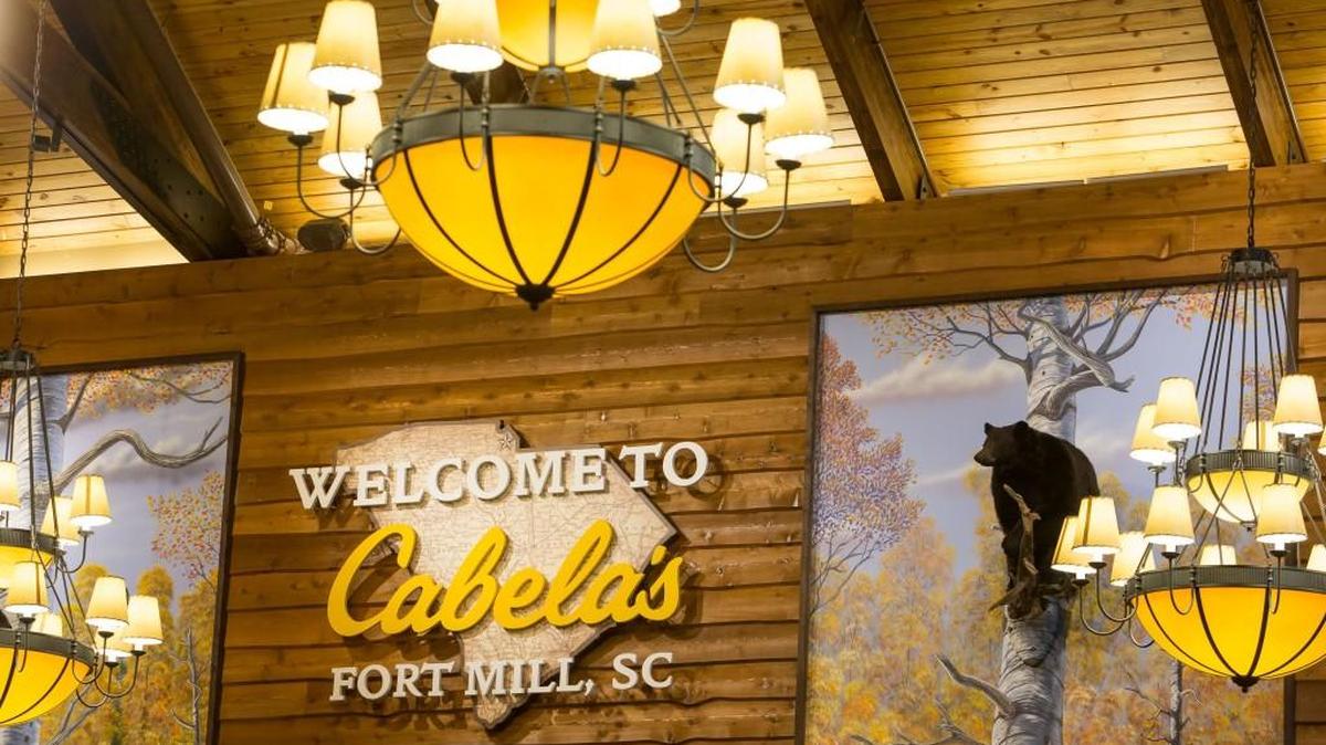 A suspect stole nearly $2,300 in merchandise from the Cabela’s store in Fort Mill.