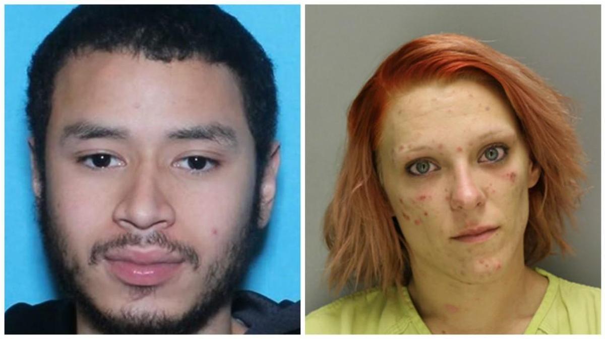 Gilverto Corniel, left, Victoria Kistler
