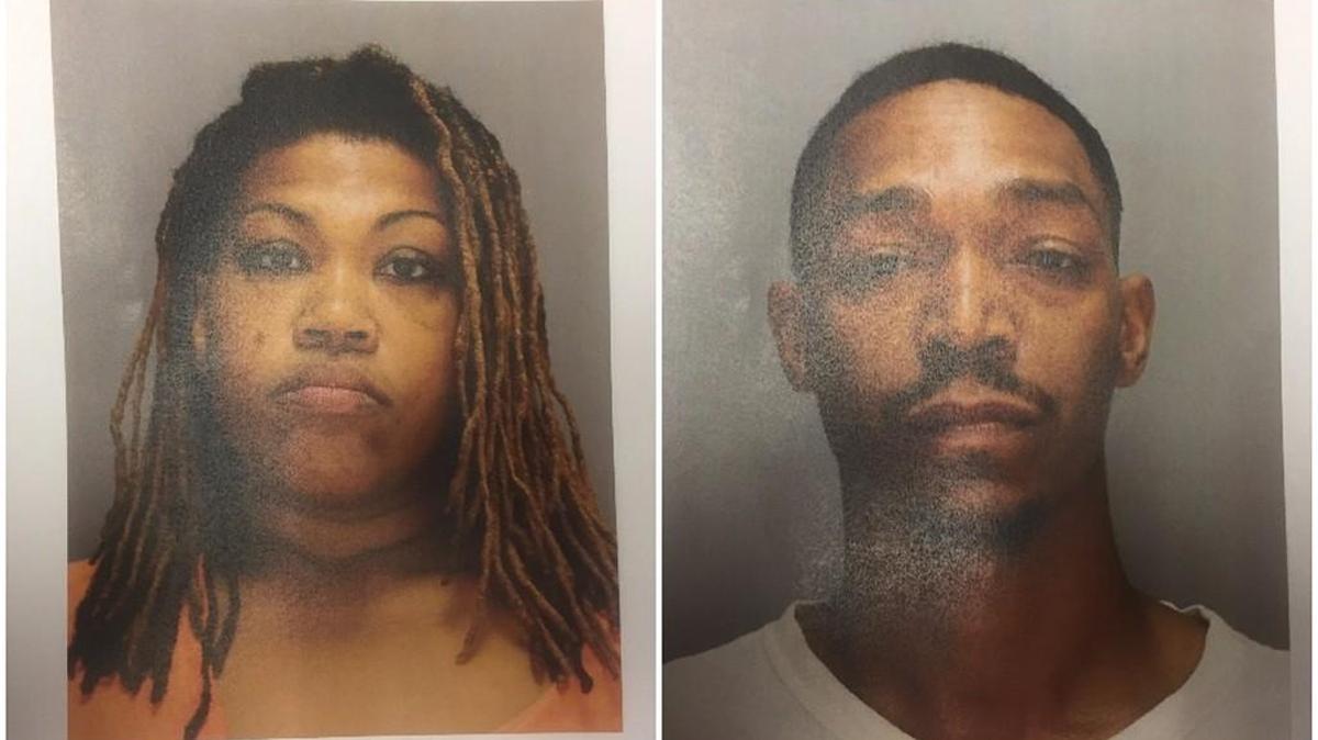 Jarin Jenkins (left) and Christopher Walker were both charged early Wednesday morning with possession of ecstasy with intent to distribute.