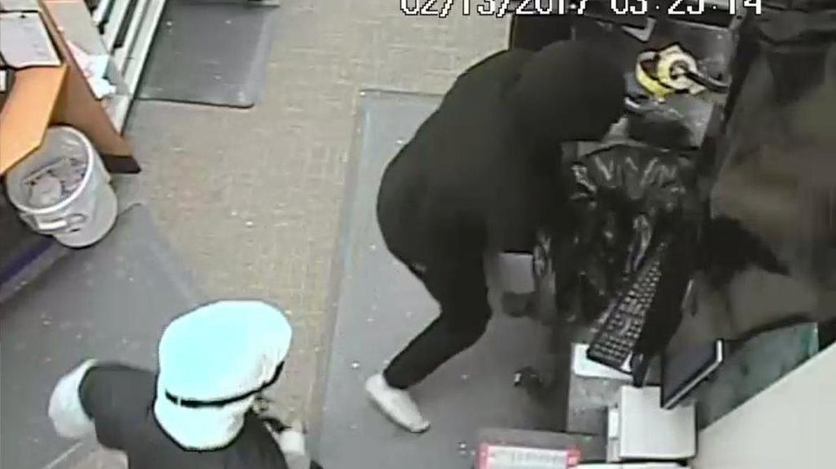 Fort Mill police are looking for a trio of burglars who stole narcotics after breaking into Walgreens pharmacies through the drive-through window.