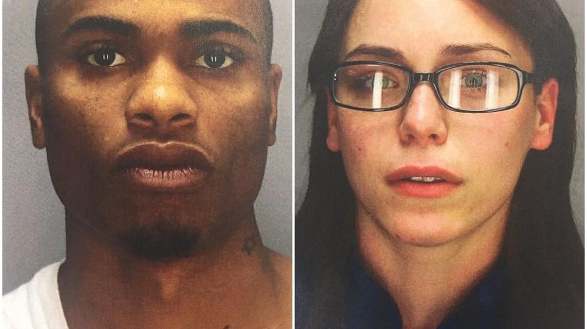 Daveion Brice, left, Madeline Kelly