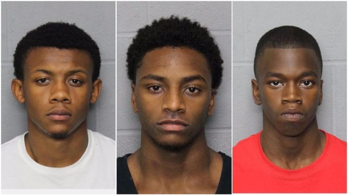 Cunningham, left, Caskey, Hood