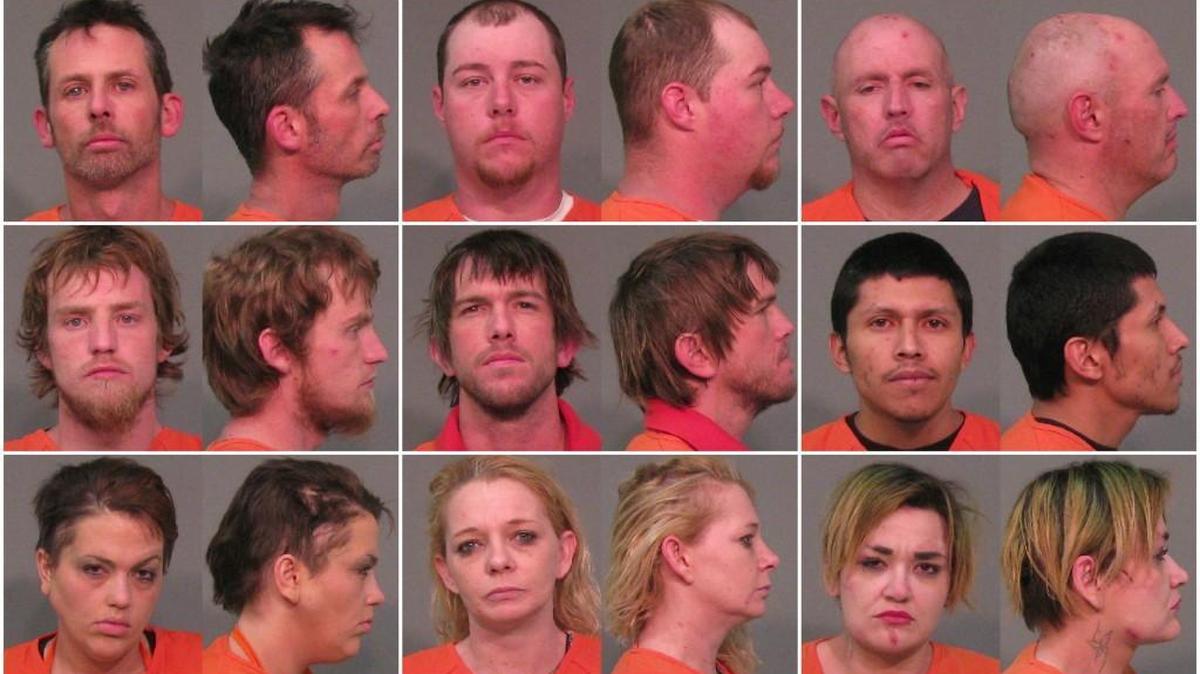 Top, from left: Waylon Neal, Michael Conley and Brian Wilson Middle, from left: Randy Putnam, Steven Faris, Randy Cornelio Bottom, from left: Alisha McGaha, Dusty Capps and Ashley McKnight