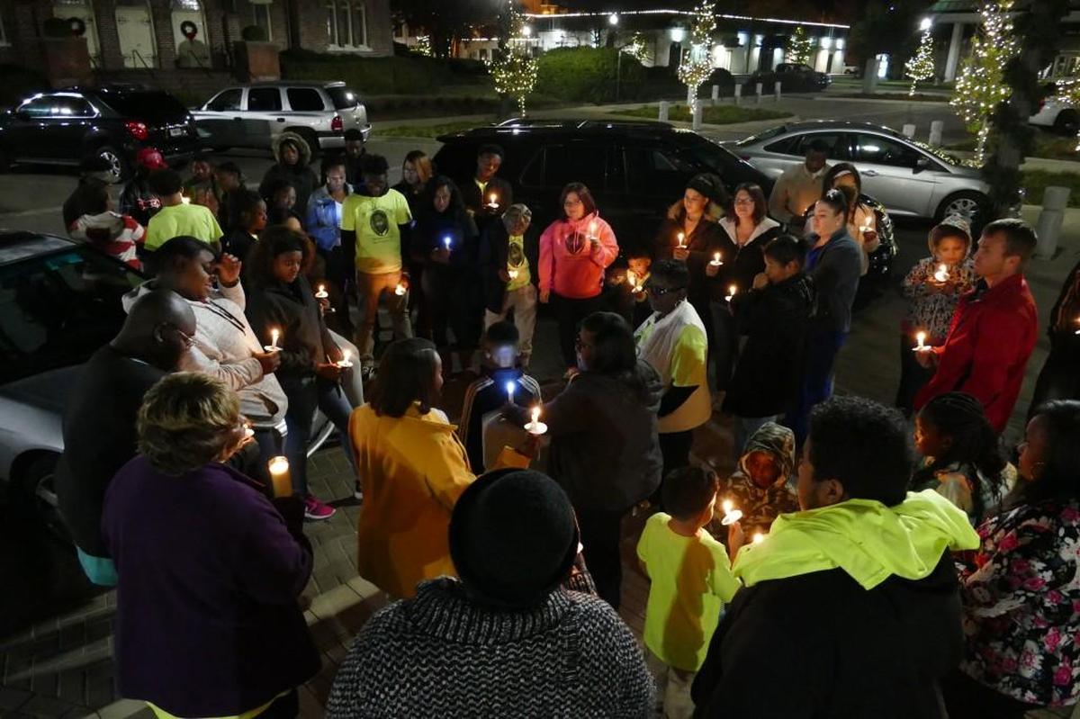 More than three-dozen friends and family members of Antonio “Tony” Heath lit candles and shared memories of him at a vigil Tuesday. Heath was shot to death just inside the door of his family’s Rock Hill apartment Nov. 24, 2014, and his case remains unsolved.