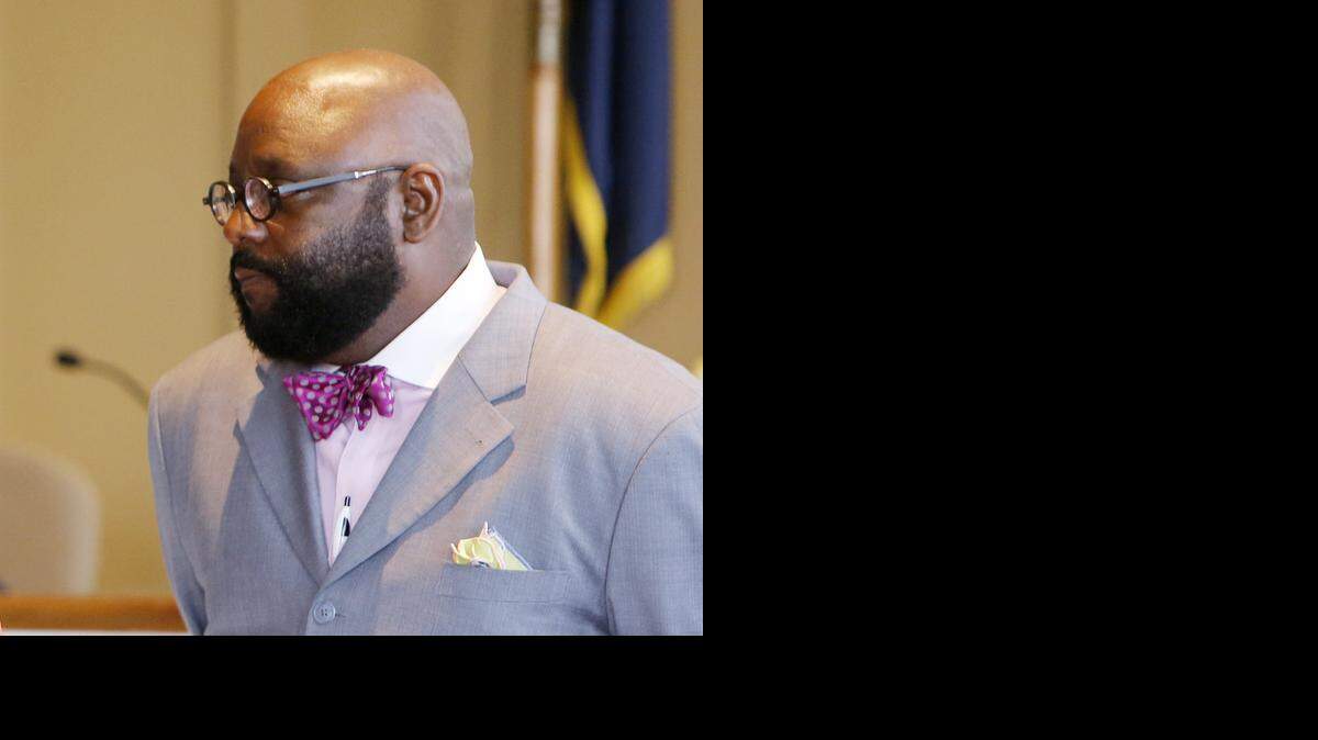 
O. Cyrus Hinton in court in Chester in April 2013. 
