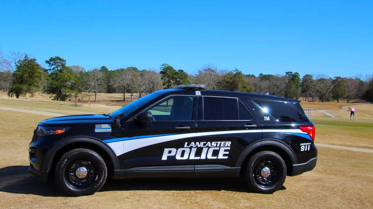 A Lancaster Police Department vehicle.