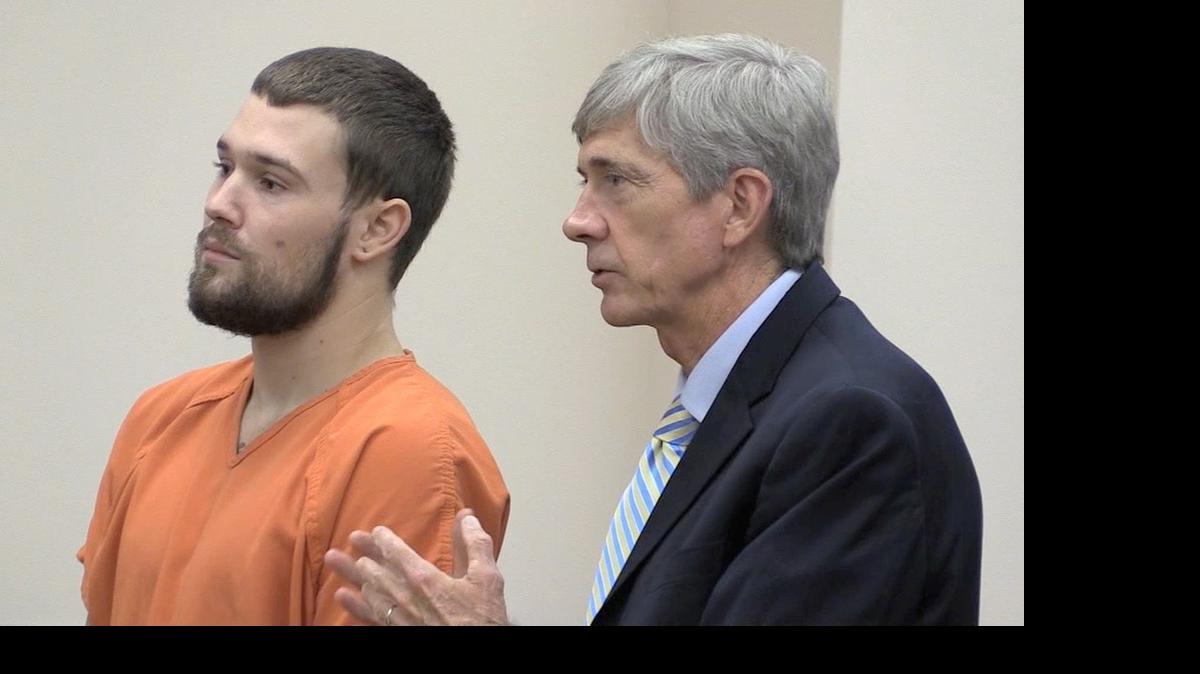 
Prosecutors say Zachary Vaverchak, 20, left, was trying to buy a half pound of marijuana in May when dealers tried to rip him off using pine needles and Vaverchak and three others were shot. All four face charges. He is represented by defense lawyer Jim Boyd, right.
