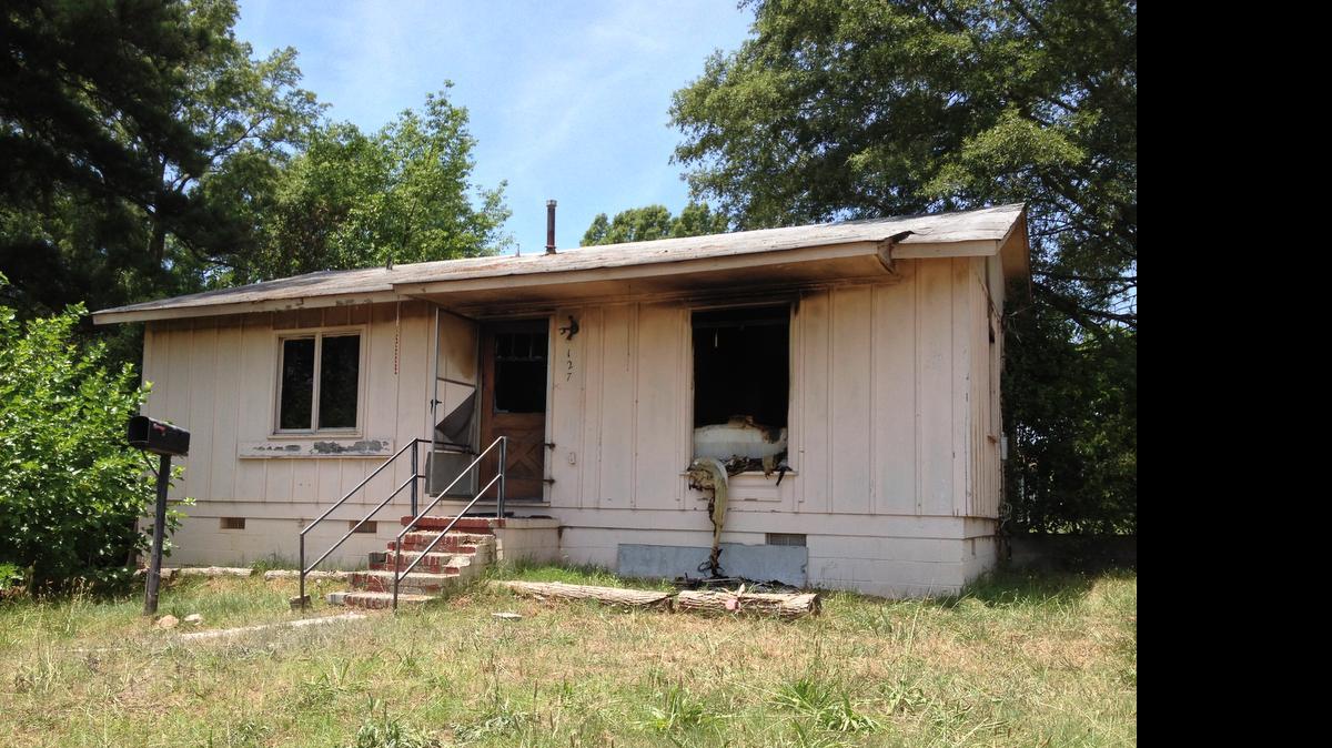 
Investigators are working to determine what sparked the blaze that destroyed a vacant home on Wood Street late Monday. 
