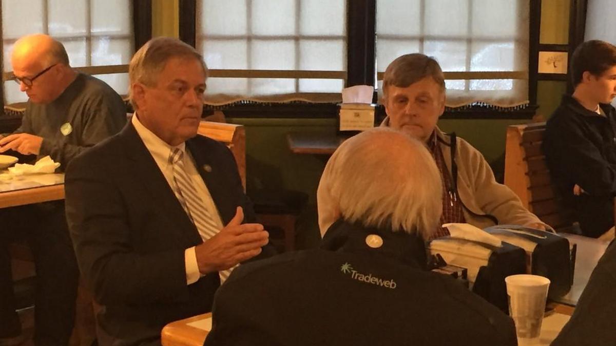 U.S. Rep. Ralph Norman, R-S.C., meets with Fort Mill residents Wednesday morning.