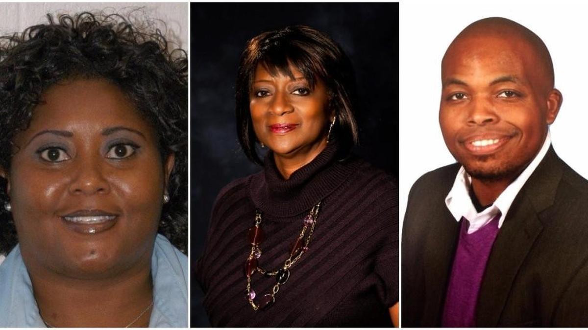 From left, Nikita Jackson, Ann Williamson, and Brandon Smith have all filed to run for the Ward 5 seat on the Rock Hill City Council.