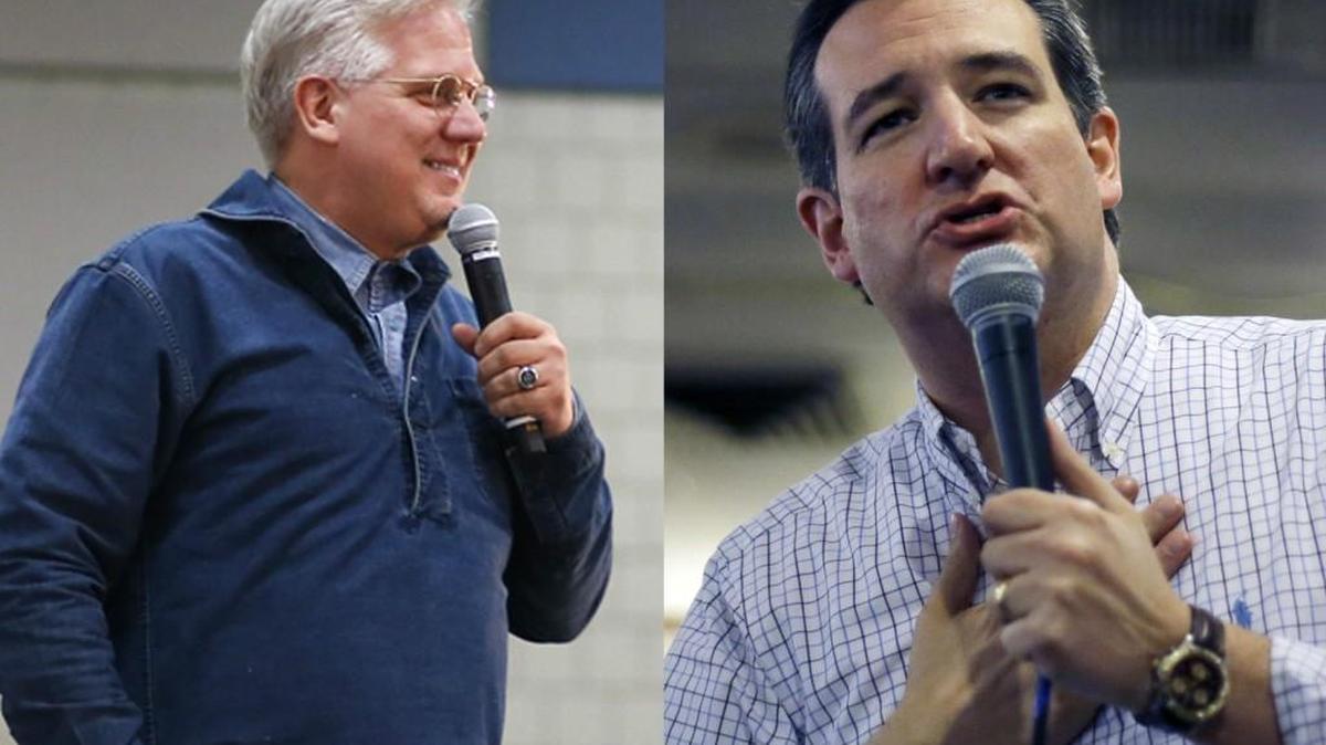 Republican presidential candidate Ted Cruz, right, will appear Thursday evening with conservative talk show host Glenn Beck at MorningStar Fellowship Church in Fort Mill.