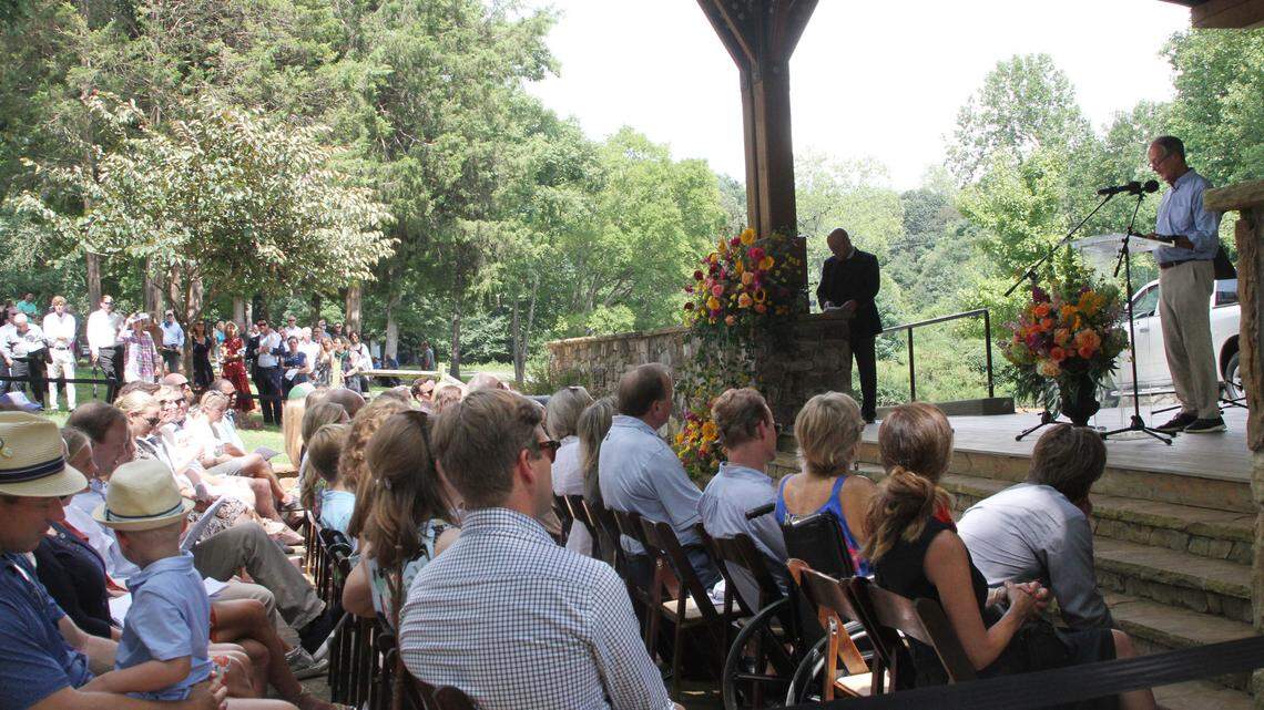 Community honors an ‘inspiration’ at Anne Springs Close memorial on her SC greenway
