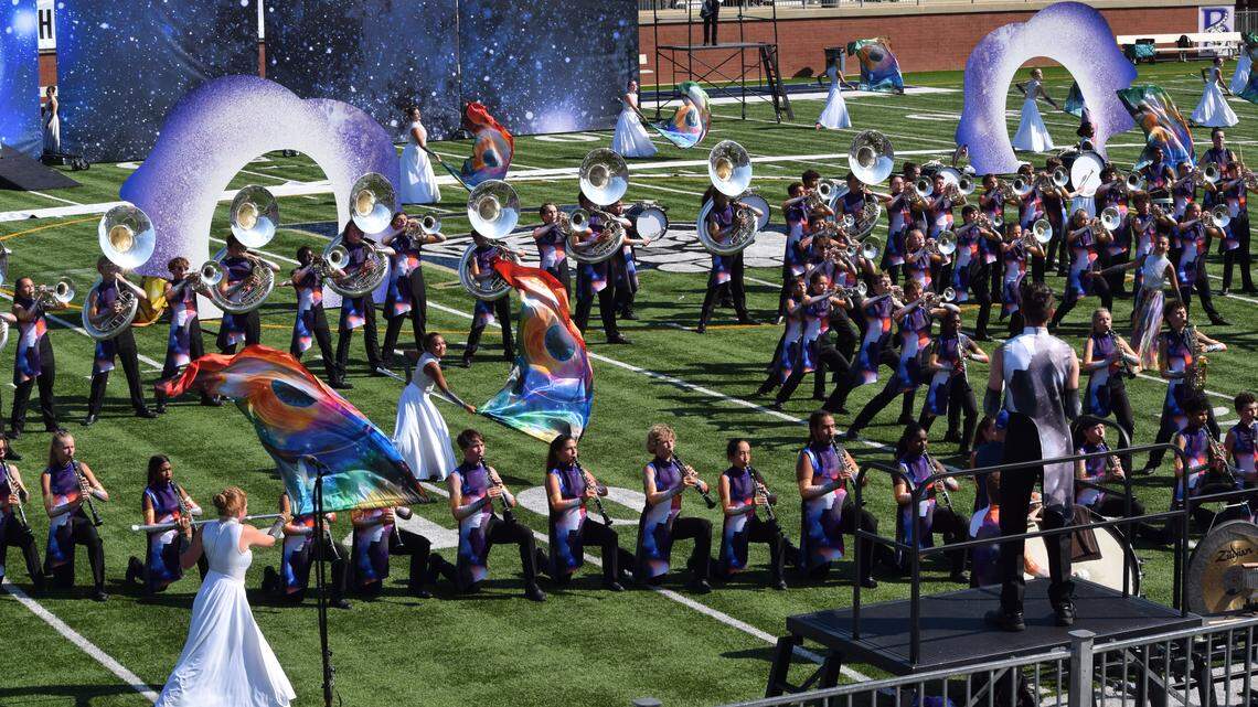 Catawba Ridge goes back to back, winning another 4A state marching band title