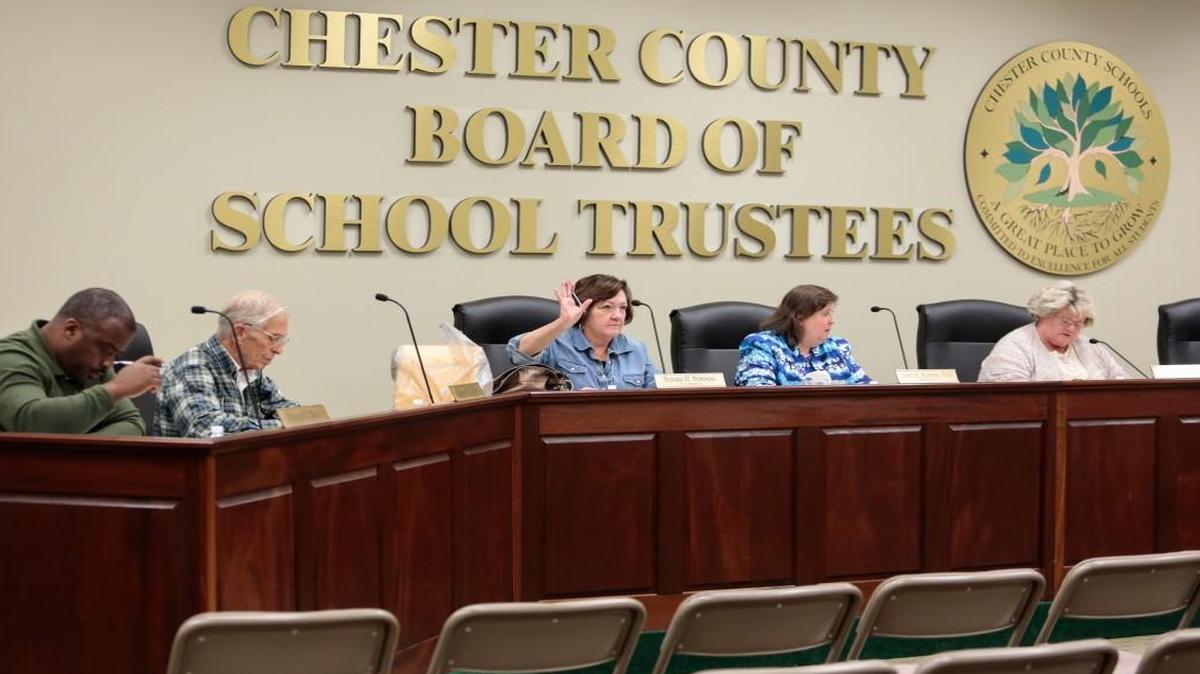 
The Chester County School Board accepted Superintendent Agnes Slayman’s resignation Sept. 24, agreeing to pay her $300,000. 
