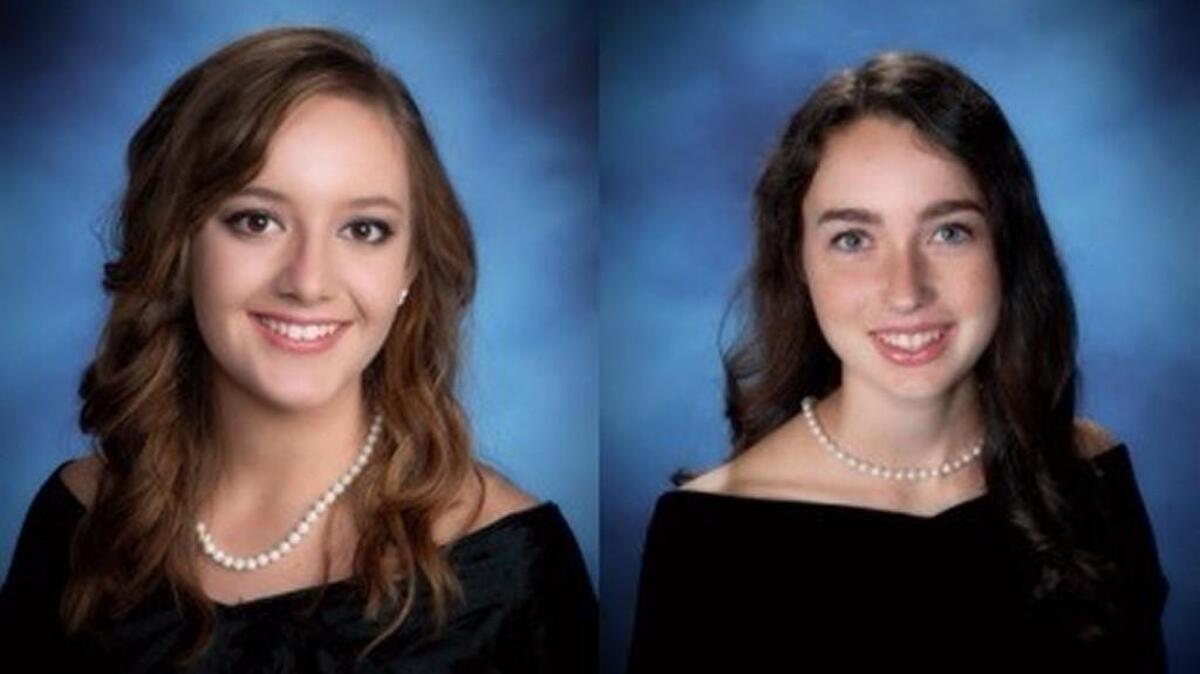 Allison Roberts, left; Catherine Miller, right.