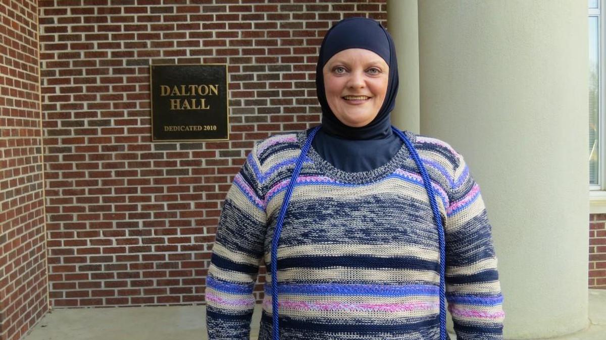 Rock Hill mom Annette McMullen graduates Winthrop University Saturday with a degree in biology.