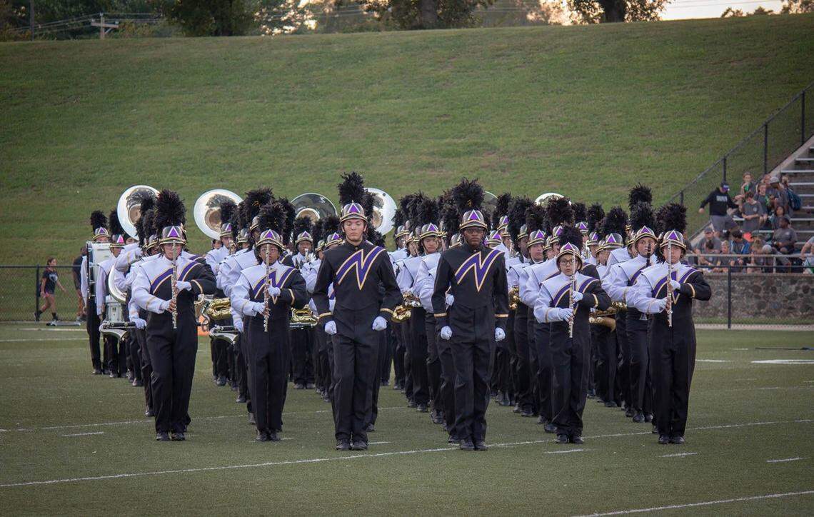 Northwestern High School in Rock Hill, shown here in a file photo, won a state marching band championship in 2008. This year the school will perform a show, “Rewrite the Stars.”
