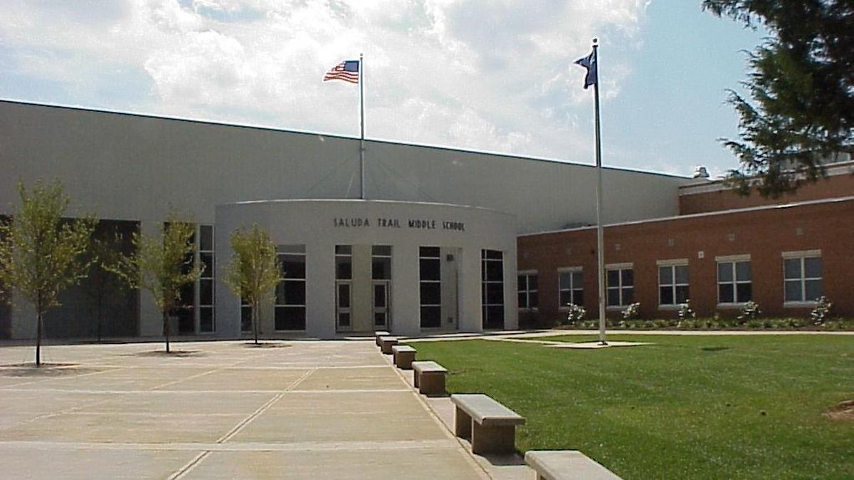 Saluda Trail Middle School is on Saluda Road in southern Rock Hill.