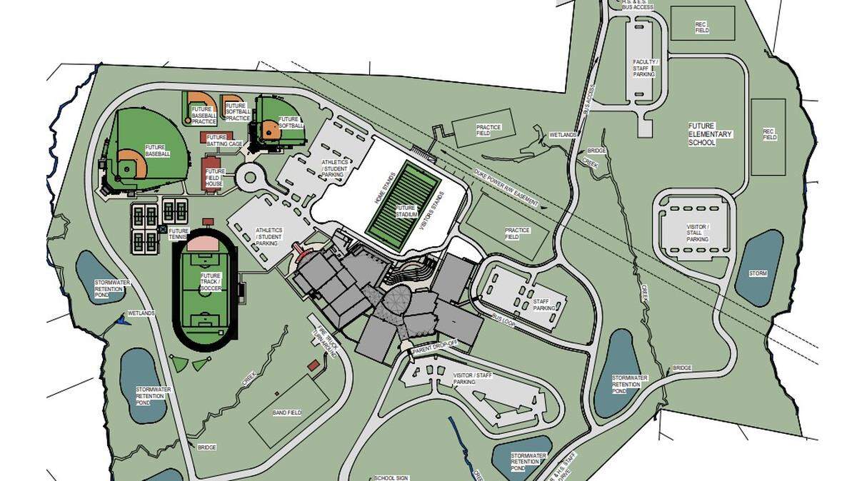 The Clover School District has plans for a second high school.