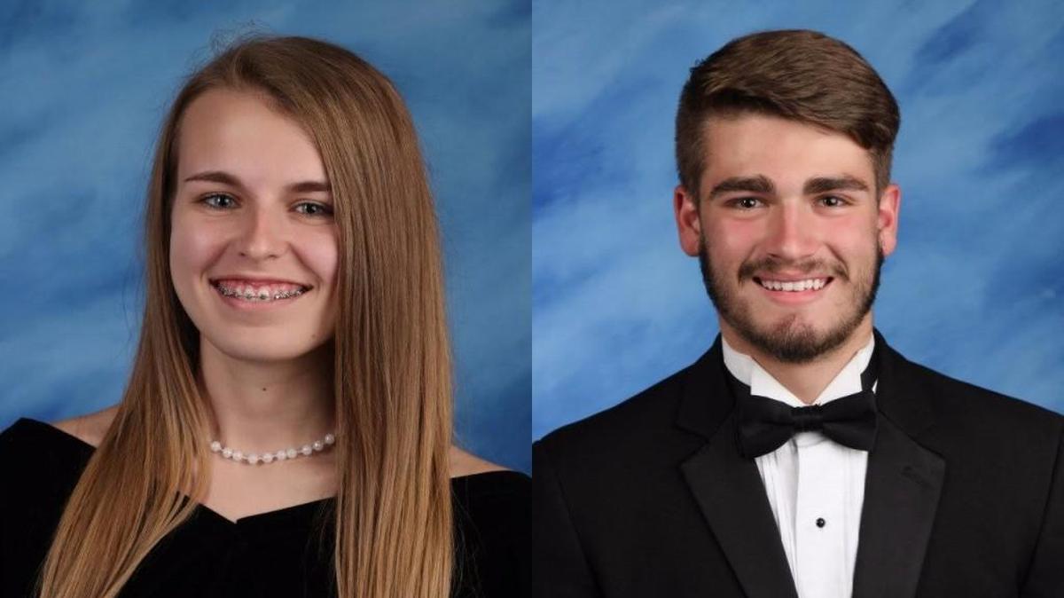 Emma Caroline Smith, left; Michael Austin Gleaves, right.