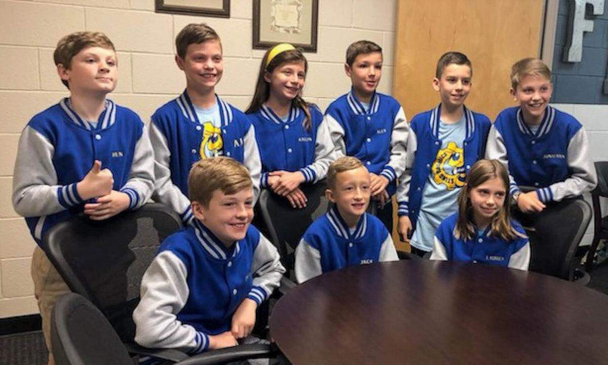 U.S. Rep. Ralph Norman Facetimed this group of fourth and fifth grade students at Fort Mill Elementary School in 2019, before they left for the VEX Robotics World Championship in Kentucky. The fifth-graders that year are now high school seniors set to graduate.