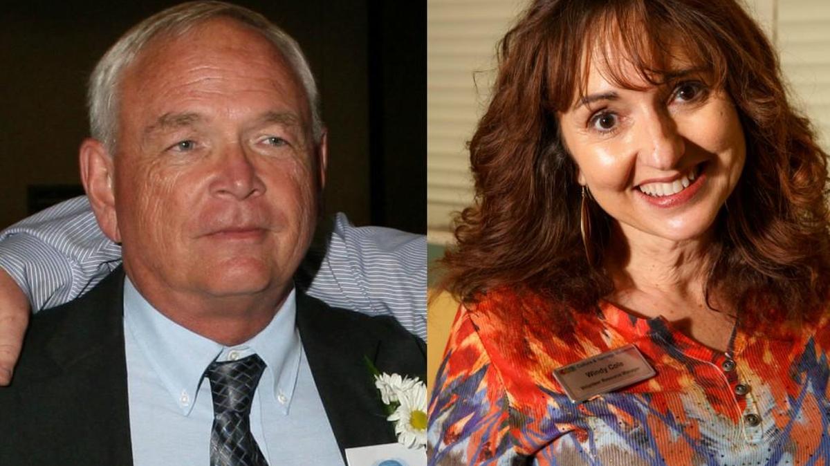 Rock Hill school board candidates Hank Hammond, left, and Windy Cole.