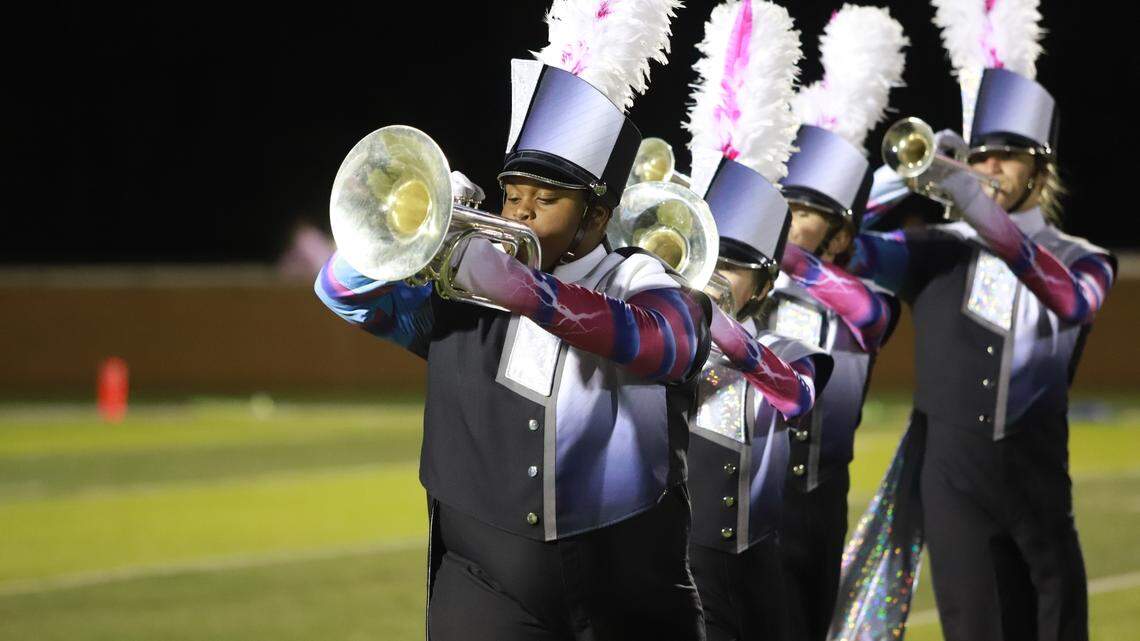 See results for Clover, Rock Hill, Fort Mill in SC big marching bands contests